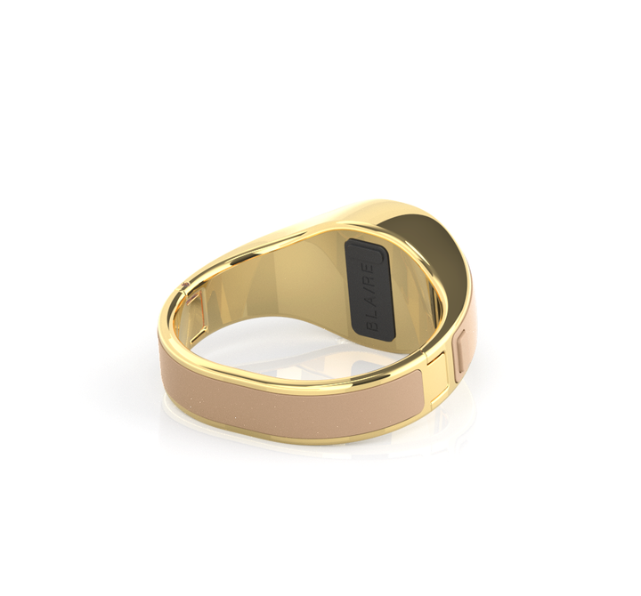 POSH Stylish Alarm Bracelet - Tan