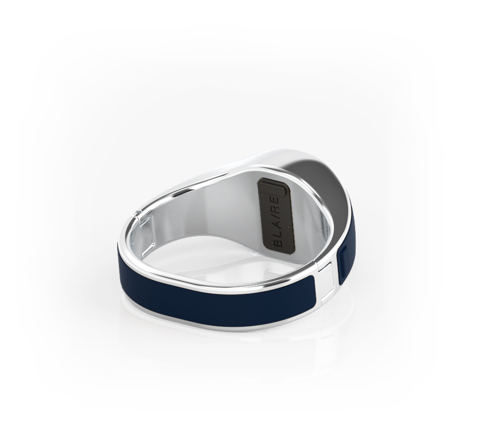 POSH Stylish Alarm Bracelet - Navy