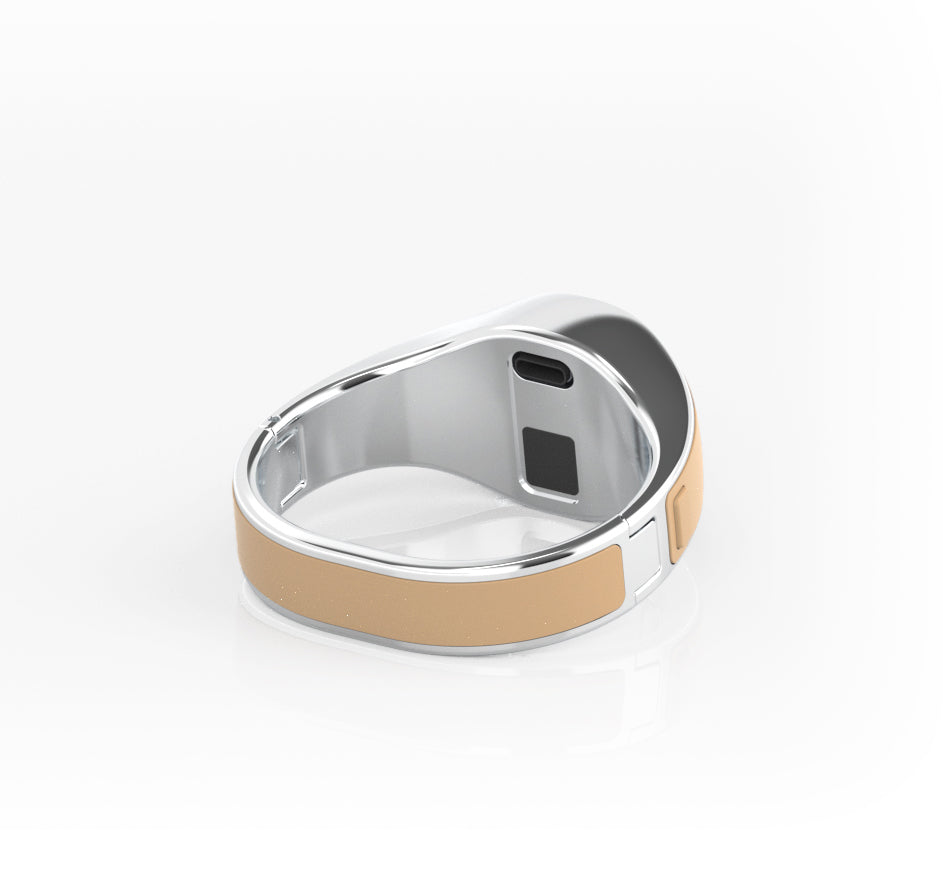 POSH Stylish Alarm Bracelet - Tan