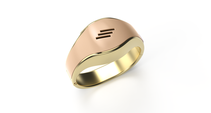 POSH Stylish Alarm Bracelet - Tan