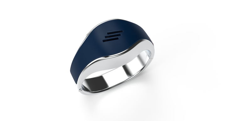 POSH Stylish Alarm Bracelet - Navy