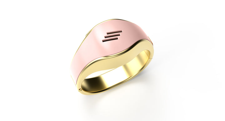 POSH Stylish Alarm Bracelet - Soft Pink
