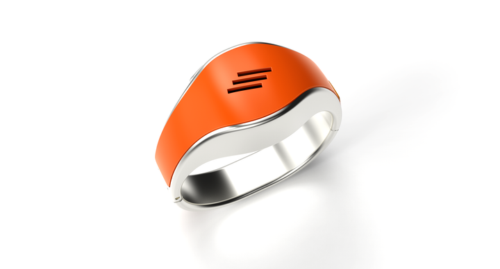 POSH Stylish Alarm Bracelet - Orange